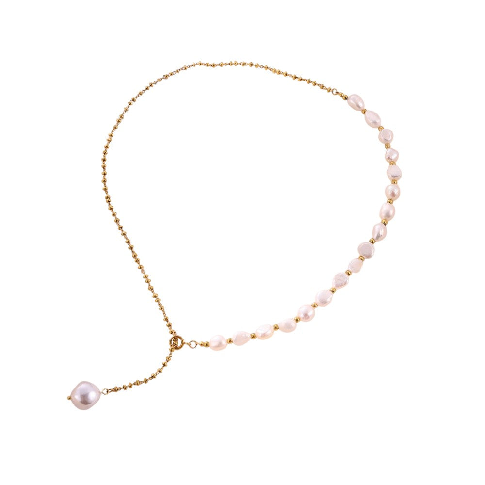 Freshwater Pearl 18K Gold Plated Necklace